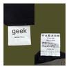 [USED] geek Nylon Sun Cap Khaki Long Bill Hat