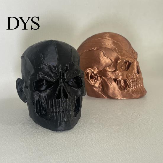 Část pro úpravu vozidla Kryt tažného zařízení Lebka, Univerzální tažná koule 3D tištěný Prachový Tvrdý Styl Krytka nářadí nákladního vozidla s texturou prasklin,