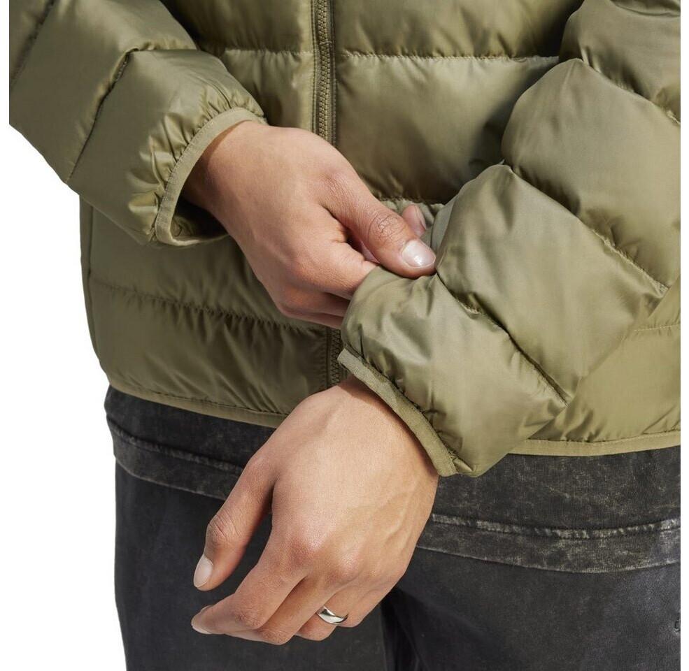 Adidas Essentials Lite Down Jacket (IK3220) зимняя куртка зеленая