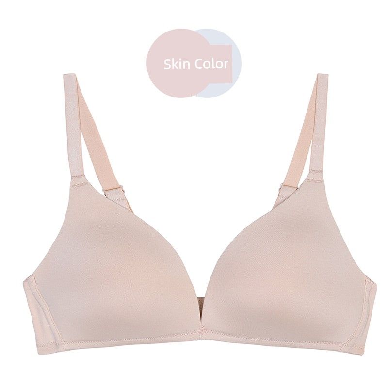 

Light and Comfortable Sports Bra without Steel Ring Triangle Cup S (70A/70B) Transparency