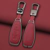 Zinc Alloy Leather Full Cover Car Key Case for Ford Focus 3 4 ST Mondeo MK3 MK4 Fiesta Fusion Kuga 2013 2014 2015 2017