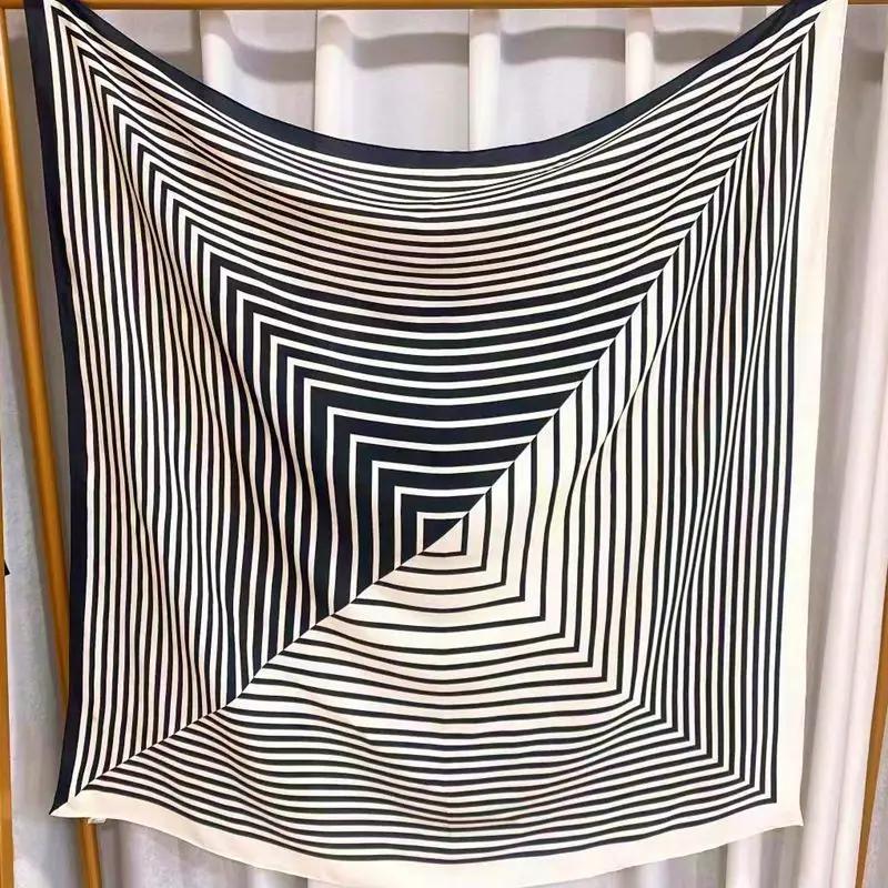 

Шелковый двойной креп шарф женский весенне-летний шарф из тутового шелка 110 квадратный шарф солнцезащитная шаль