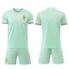 Set Maglia da Calcio da Trasferta 2026 Francia Verde Chiaro Liscia
