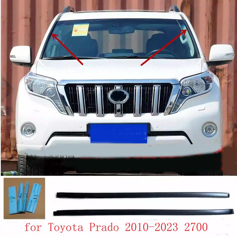 for Toyota Prado 2010-2023 2700 front windshield pressure strip, domineering 4000 glass water flow sealing strip