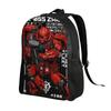 Gundam Backpack  Male Polyester University Backpacks Print Novelty School Bags Rucksack