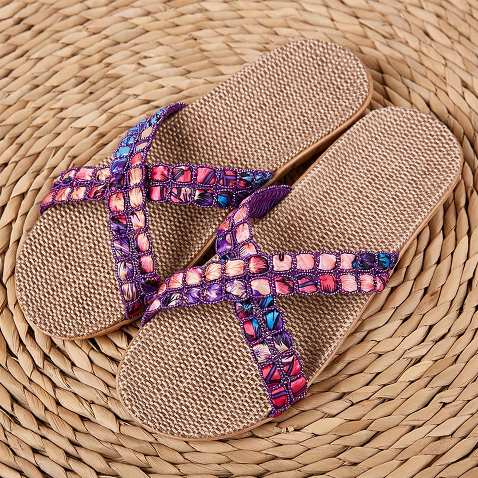 

Крутые тапочки, домашние тапочки, домашние бесшумные тапочки на толстой подошве, женские тапочки 37-38 фиолетовый