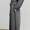 Chuyu Women's Air Layer Wide Leg Slit Casual Pants