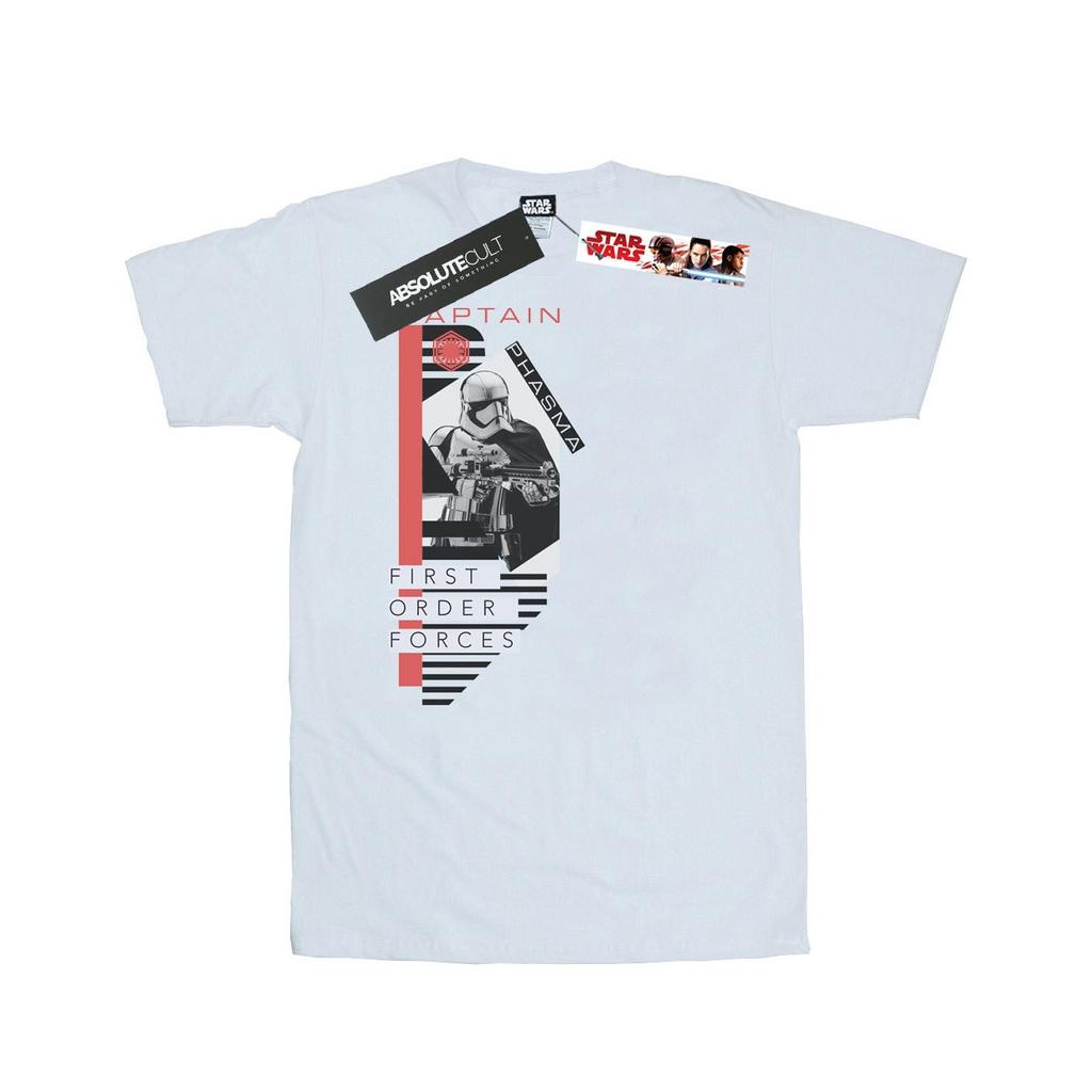 Star Wars Mens The Last Jedi Captain Phasma T-Shirt