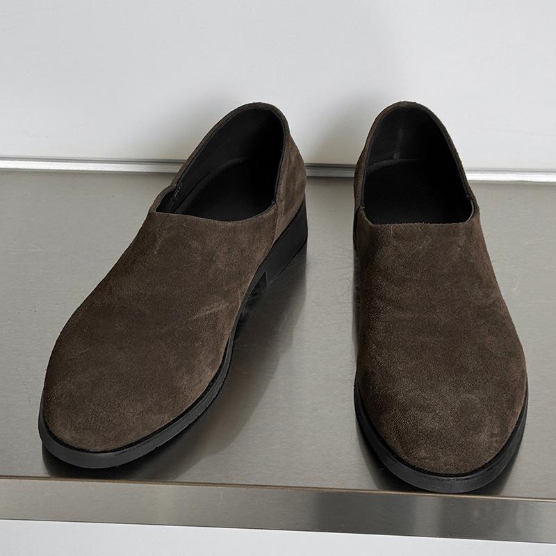 Fashion Mens Slip-On Loafers Breathable Lightweight Business Casual Shoes Low Top Comfortable Moccasin Driving Shoes Work Office Walking