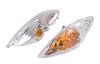 CustomDivine Headlight Turn Signal Set for Yamaha JOG Jog ZR SA16J SA36J SA39J Remote