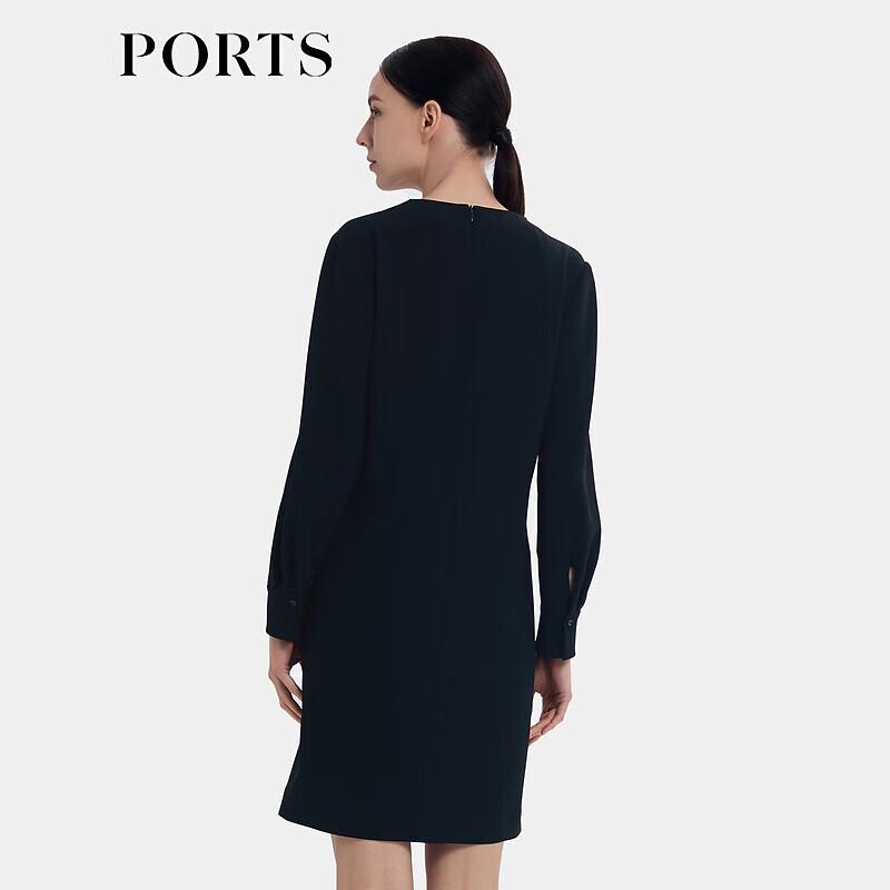PORTS Women's Early Autumn V-Neck A-Line Dress