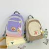 Colorful And Lightweight Nylon School Backpack For Kids Charming Design For Daily Use