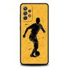 Case For Samsung A15 A13 A51 A71 A41 A31 A21S A03S A05 A12 A32 A52 A23 A25 A33 A53 A73 5G Cover Football Passion Soccer Ball