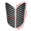 Engine Hood Vent Louvers Air Scoop Bonnet Vent Cover For BMW E90 E91 E92 E93 F30 F80 E46 M3 Air Intake Cover Glossy Black