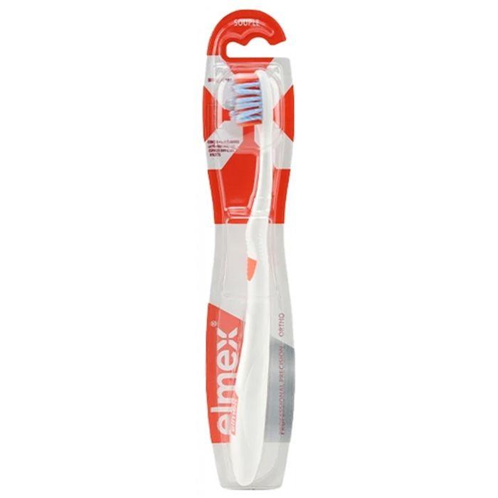 Brosse à dents - Elmex - Ortho Souple - Mixte - Adulte - Prévention des caries