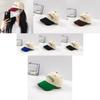 Stylish Women's Summer Baseball Cap Trendy Cotton Letter Design Sun Protection