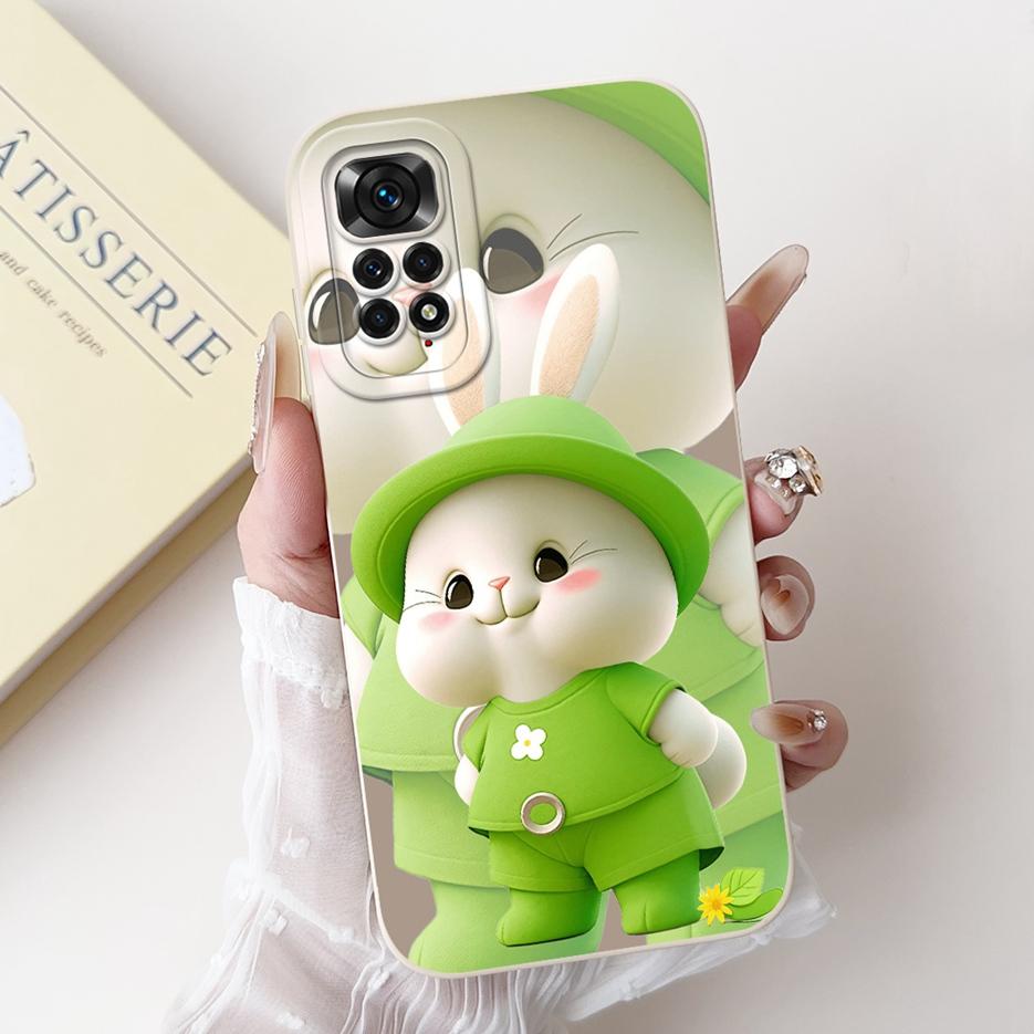 For Xiaomi Redmi Note 11 4G Case Note 11S Luxury Flowers Candy Painted Cover Soft TPU Shell For Redmi Note 11 Pro Plus Case Bags