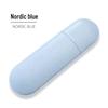 Portable Wheat Straw Toothbrush & Toothpaste Travel Case