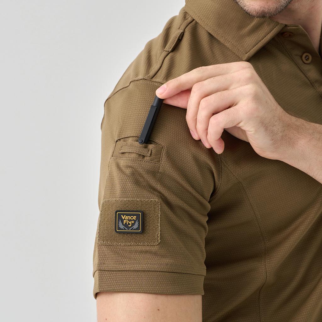Banseupeullai Warfare Tactical Polo Shirt Cooling Tech Black
