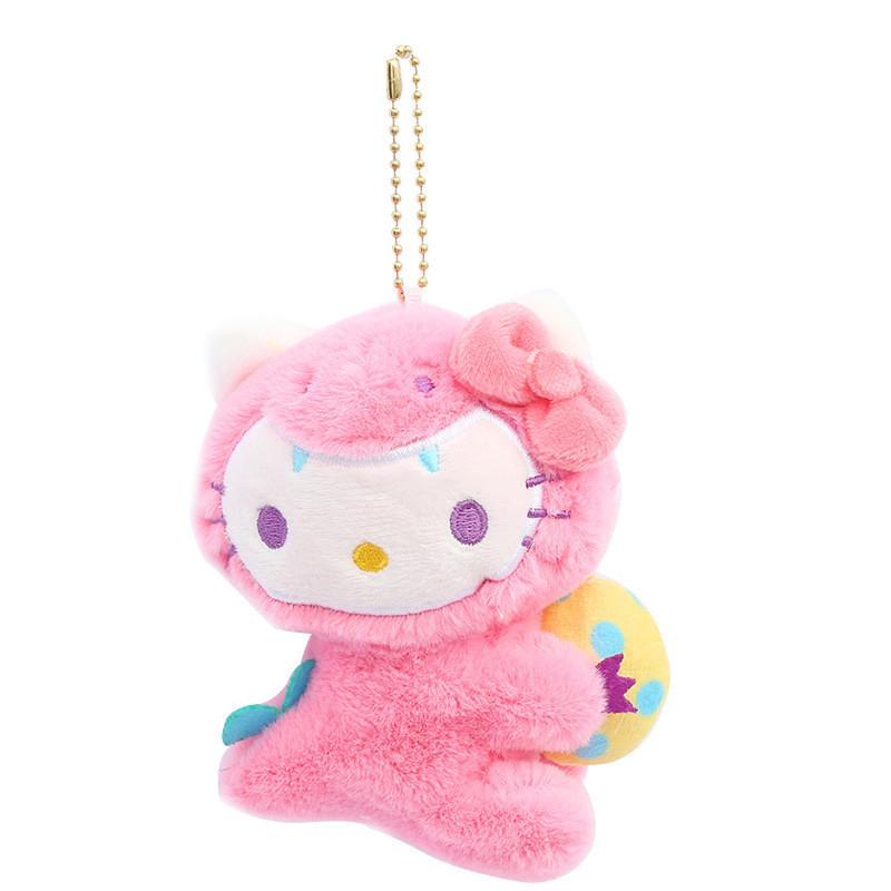 Dinosaur Plush Toy Melodic Keychain 12cm Soft Pp Cotton Plushie