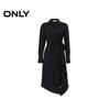 ONLY Women's Asymmetric Hem Long Sleeve Little Black Dress