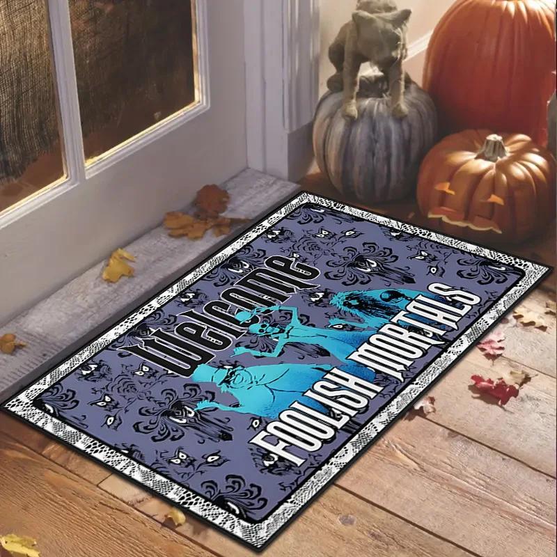 Hot Sale European Welcome Rugs Carpet for Bedroom Decor Living Room Entrance Carpets Kitchen Front Non-slip Doormat Holiday Gift