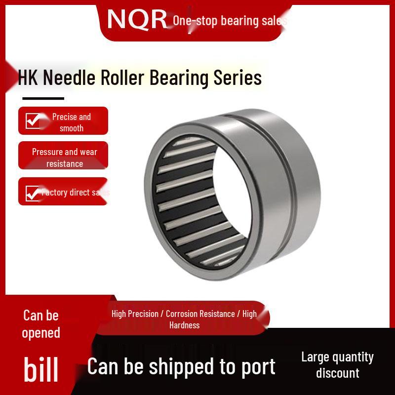 Micro Stamping HK Roller Needle Bearings: Models for Inner Diameters 5-14mm, No Inner Ring