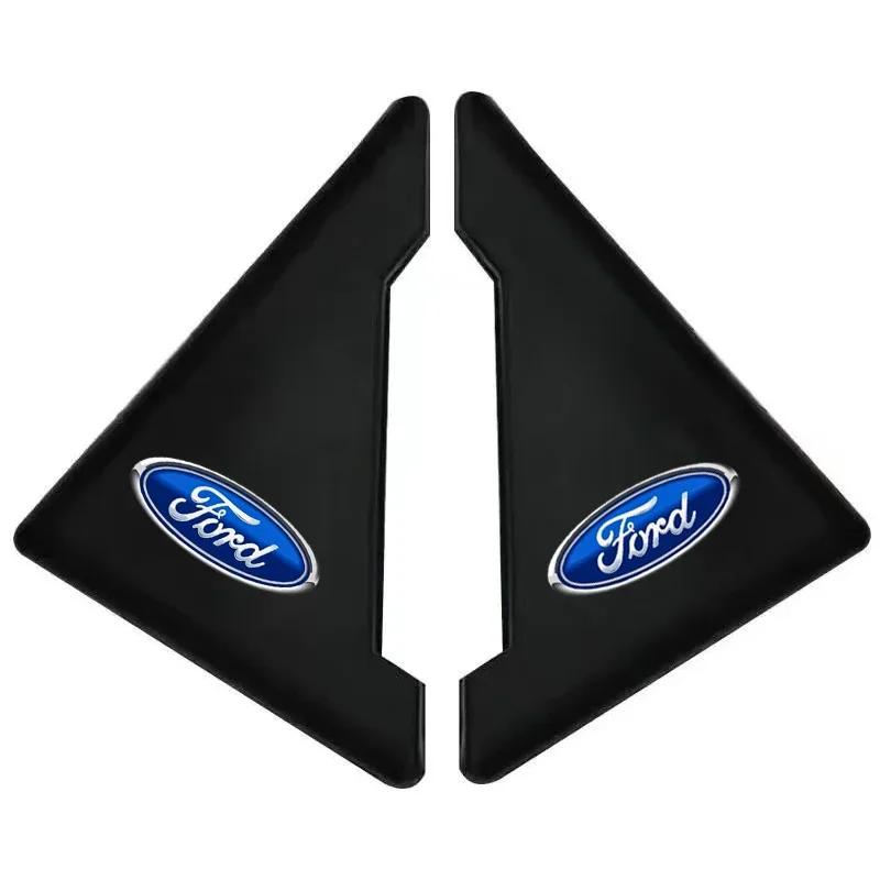 Autoaufkleber Heiß Für Ford 2 Stück Silikon Auto Tür Eckabdeckung Stoßstange Aufprall Kratzschutz Für Ford Fiesta EcoSport Ranger Mond