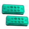 LED Marker Waterproof Dustproof for Cars and DC High Easy Vehicle Width Safety Distance Side Marker X 4 X Lamps, & Design, Trucks, 12V/24V Compatible,