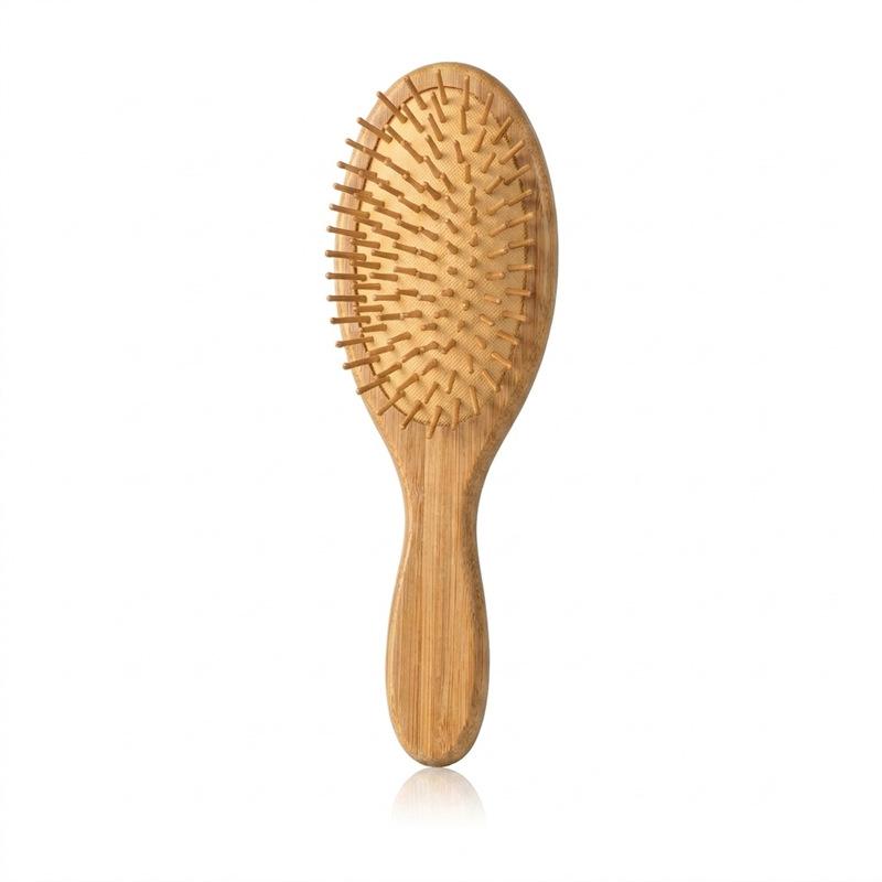 Natural Nanzhu Wooden Air Cushion Comb - Anti-static, Anti-tangle, Household Meridian Massage Comb