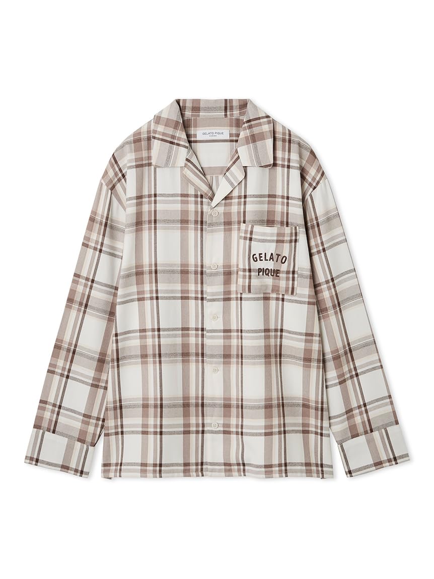 

Gelato Pique HOMME Trendy Check Pattern Shirt PMFT254997BRWL