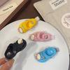 Hello Kitty Duckbill Hair Clips Creative Pink Diamond Slippers Hair Clips Women'S Luxury Side Clip Hair Accories Hairpins