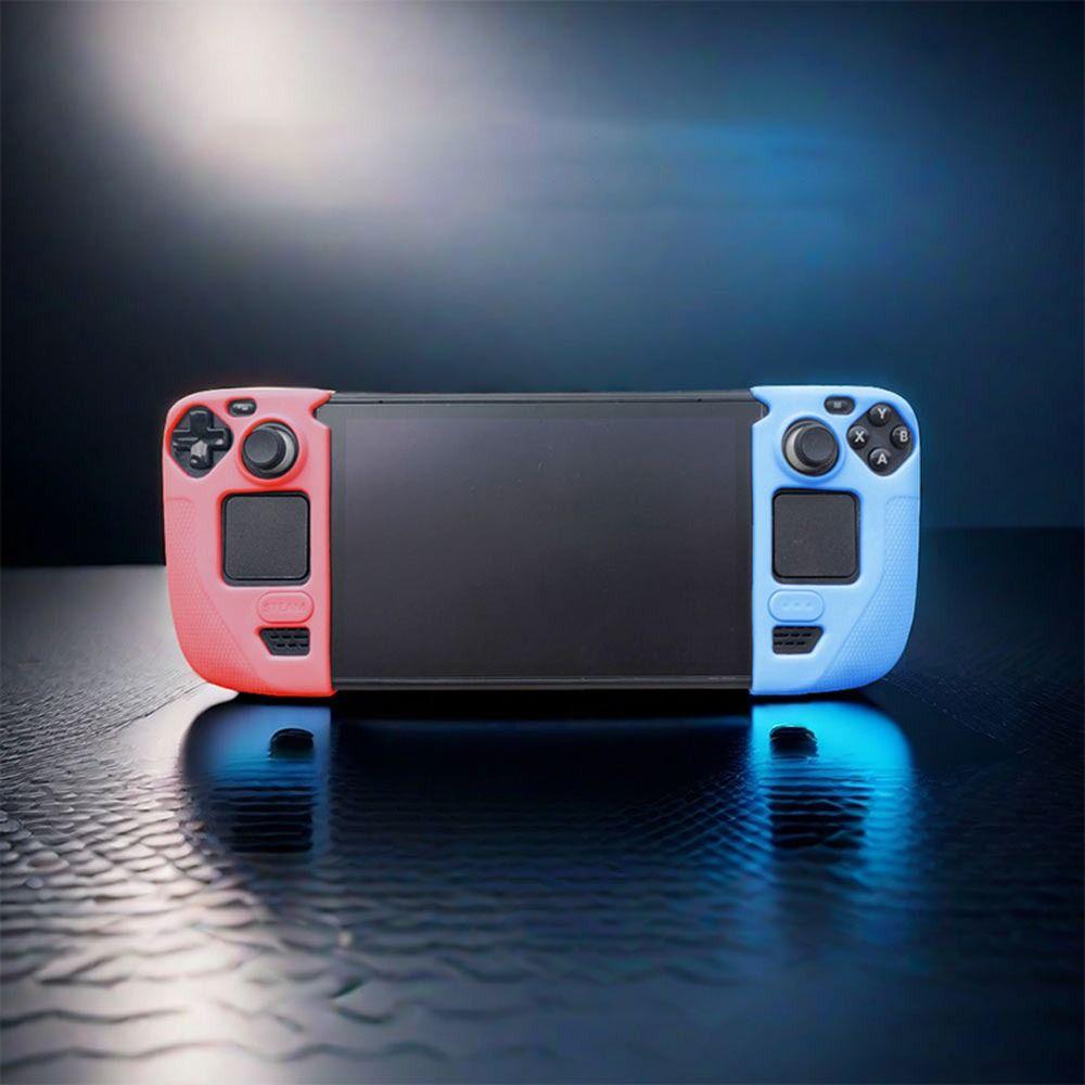 Anti-slip Protection Case Thicken Game Console Grip Silicone Grip for Steam Deck/Steam Deck OLED