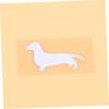 FELTECHELECTR SEAL REFLECTIVE CAR STICKER STICKER C075 Dachshund White