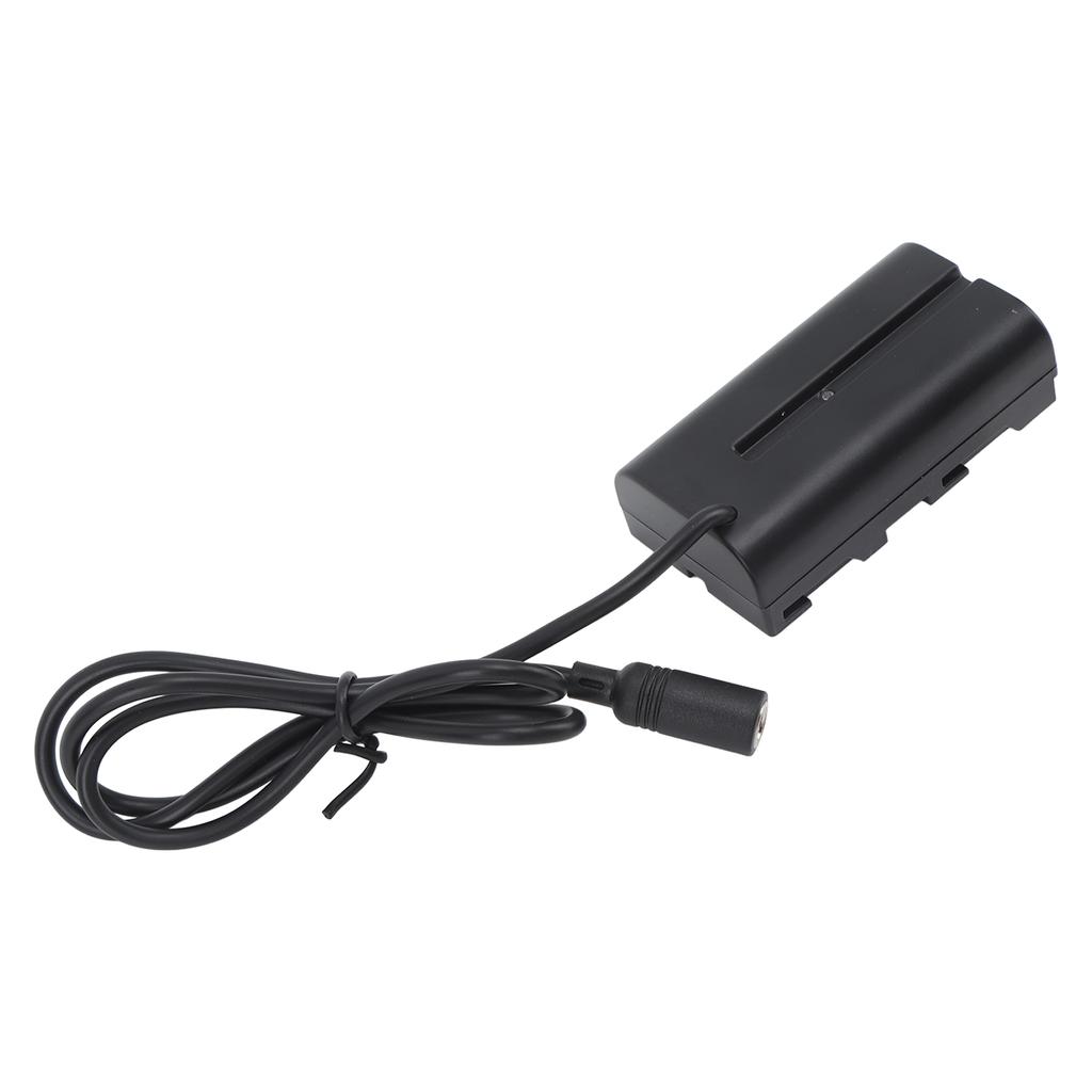 NP F550 Dummy Battery DC Coupler Full Decoding AC F550 Power Adapter for YN300 II YN 600 W260