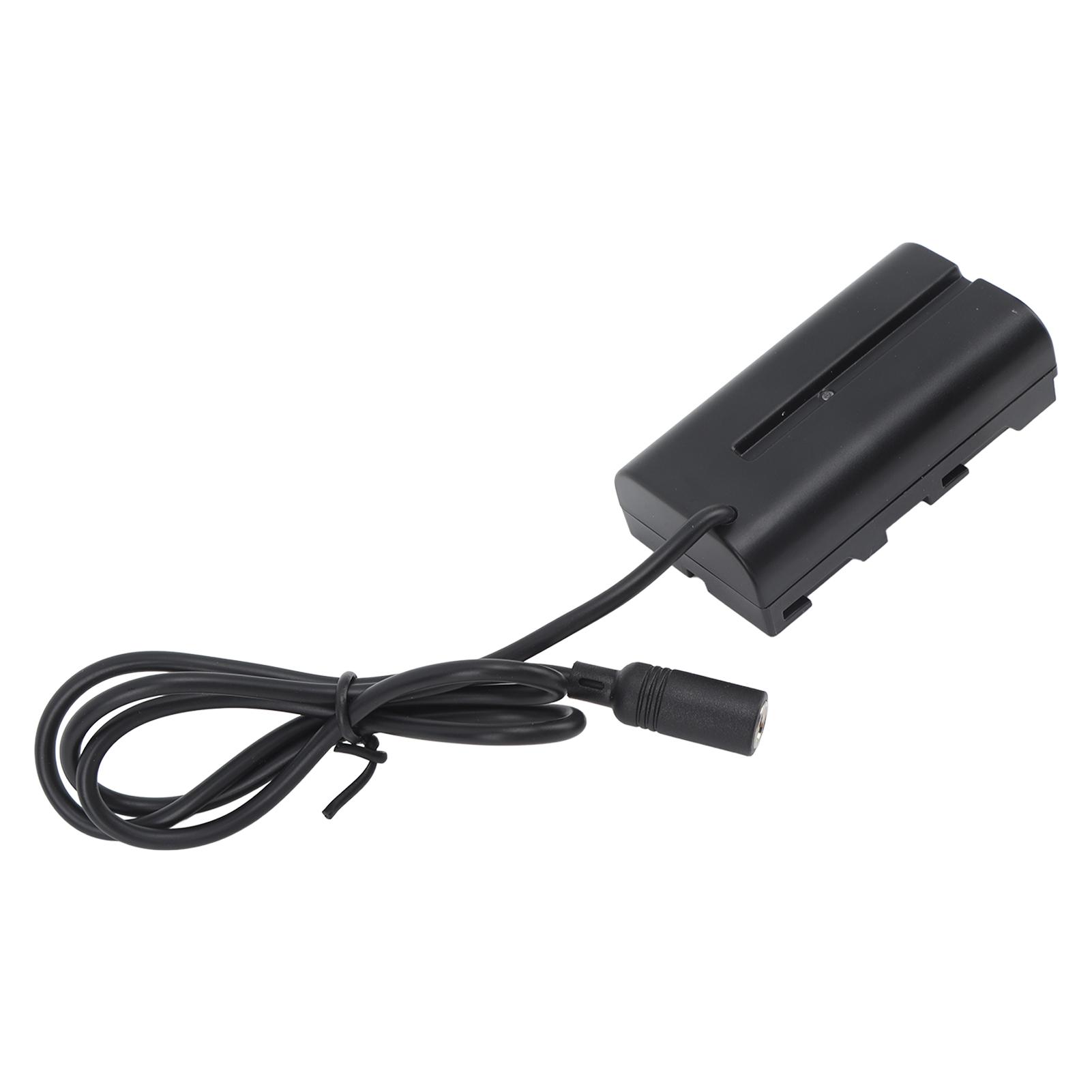 

NP F550 фиктивный аккумулятор DC-соединитель полное декодирование AC F550 адаптер питания для YN300 II YN 600 W260 EU PLUG