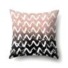 Polyester Pillow Case Automobile Decoration Home Printed Pillow Case Automobile Sofa Simple Waist Cushion Cover