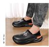 2024 Men's Waterproof Non-Slip Cotton Slippers for Winter - Warm, Large Size, Ideal for Driving and Outdoor Use