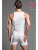 SUPERBODY Men's Pure Cotton Bodysuit Vest & Pants - Stylish and Sexy