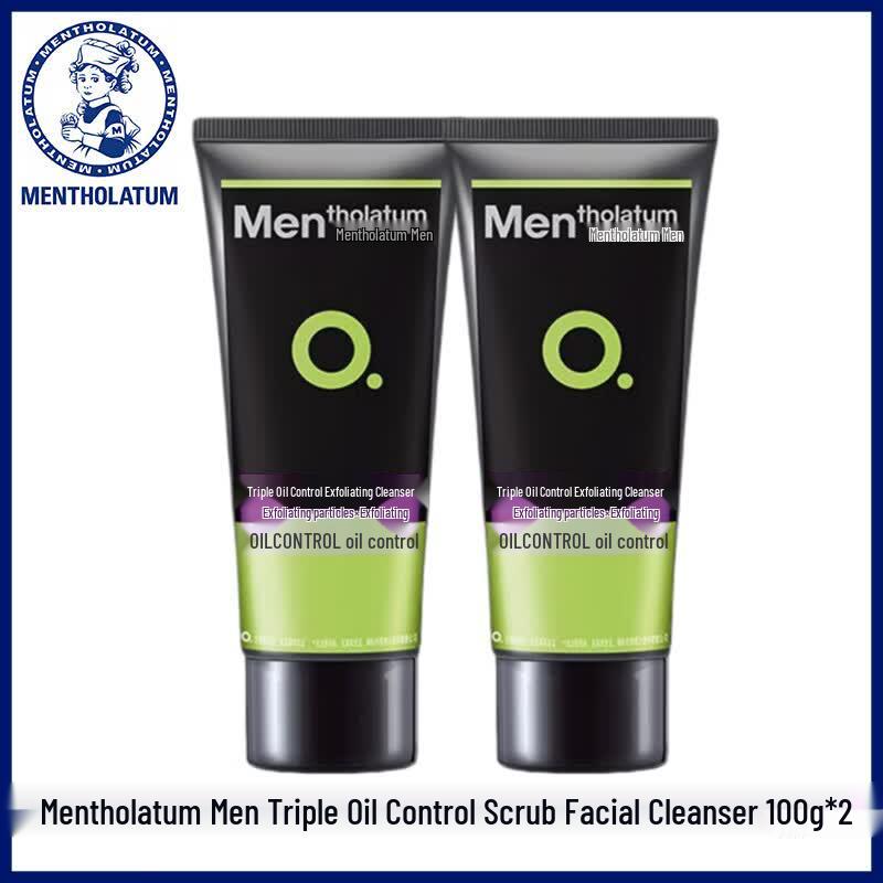 

Mentholatum Men s Triple Oil Control Scrub Cleanser
