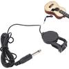 Clip On Pickup Microphone High Sound Quality, Portable, ABS and Metal Material for Violin Acoustic Guitar Ukulele