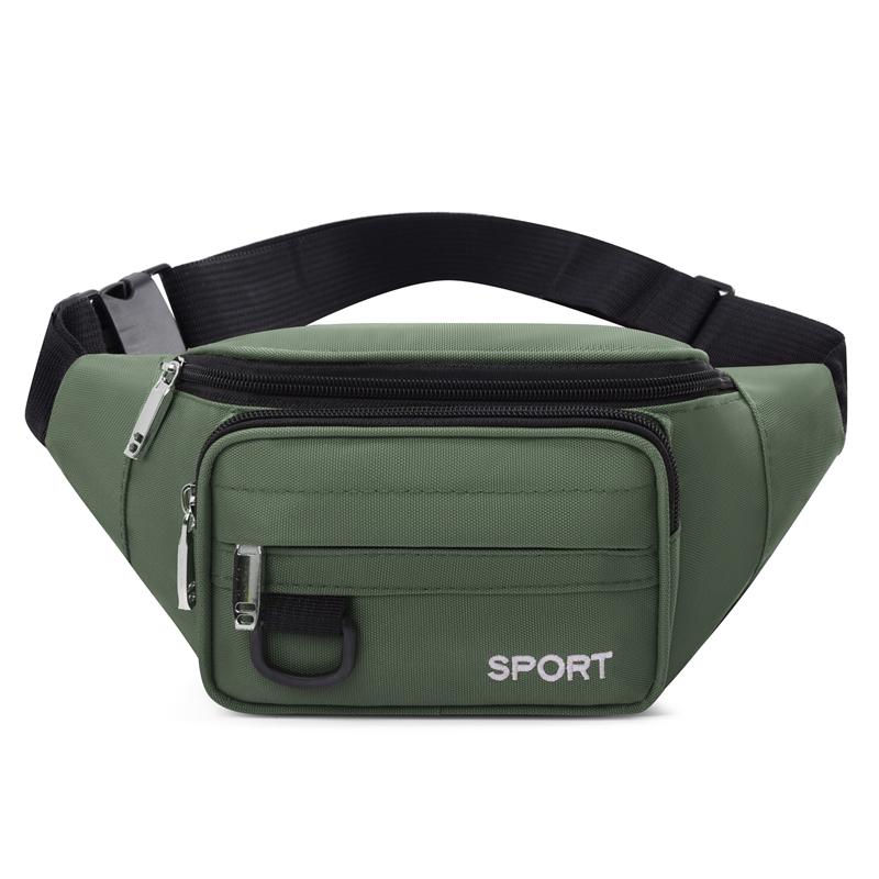 Marsupio Impermeabile da Uomo - Borsa Sportiva da Esterno ad Alta Capacità per Telefono/Portafoglio (Marsupio Resistente all'Usura)