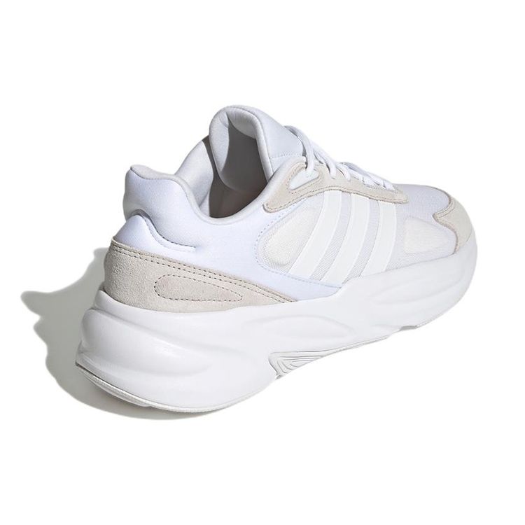 Adidas Neo Ozelle Lace-Up Flat Sneakers Unisex Sneakers White Brown GX4691