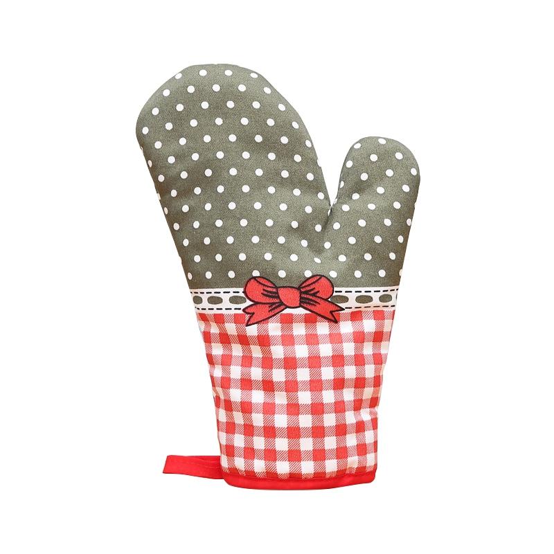 Microwave Mitts Gloves Thickened Heat-resistant Insulation Kitchen Baking Oven Gloves Anti-Scald Gloves Kitchen Accessories 1PC
