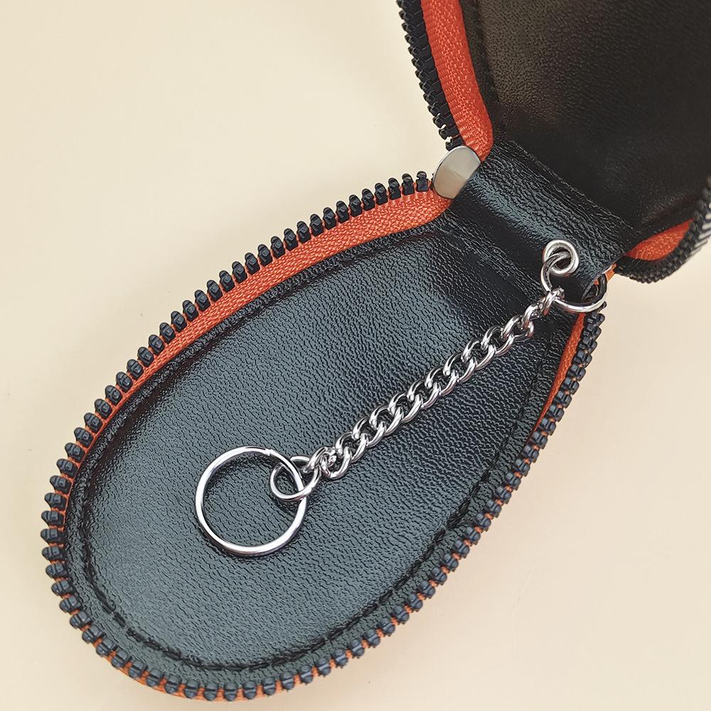 Männer PU Leder Schlüssel Tasche Multifunktionale Tragbare Schlüssel Lagerung Tasche Frauen Lamm Muster Schlüssel Beutel Keychain Organizer Brieftasche Tasche