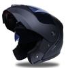 Unisex Flip Up Racing Helmet Modular Dual Lens Motorcycle Helmet