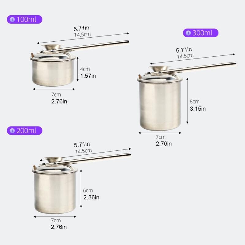100/200/300ml Pottery Painting Sprayer Stainless Steel Glaze Sprayed Machine Glaze Glazing Pot Painting Ceramic Tool