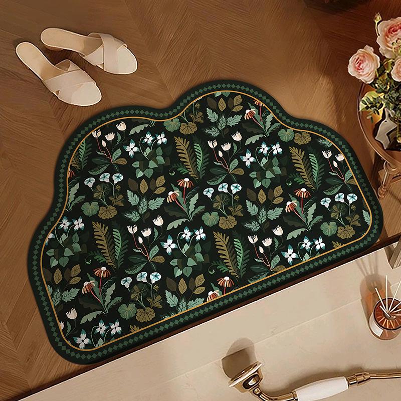 American Style Diatomaceous Earth Non-Slip Quick-Drying Bathroom Entrance Mat