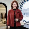 Women's Elegant Round Neck Button-Up Cardigan