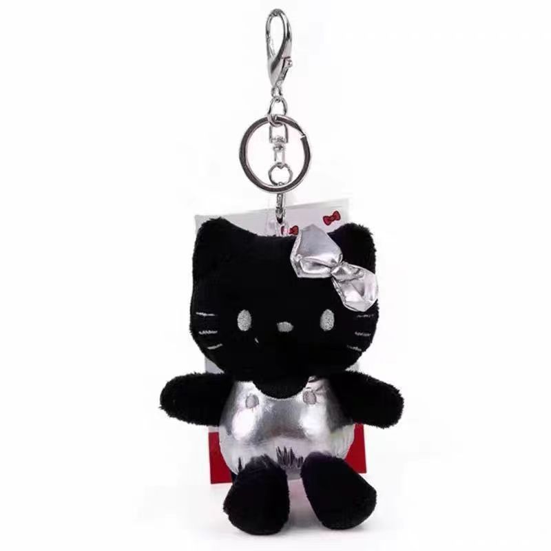 Repipi Cat Plush Keychain With Pizza Design For Bag And Car Accessories